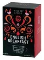 Higher living kruidenthee english breakfast 20bt  drogist