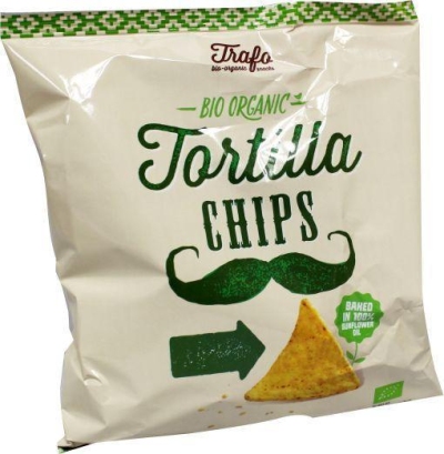 Foto van Trafo tortilla chips naturel 75g via drogist