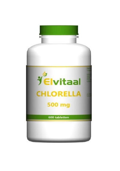 Elvitaal chlorella 500mg 600tb  drogist