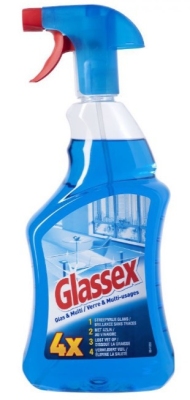 Foto van Glassex glas & multi spray 750ml via drogist