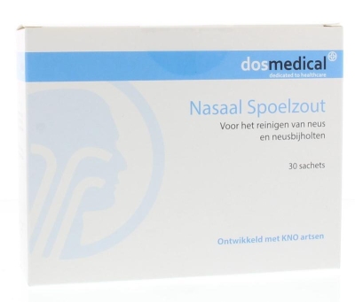 Foto van Dos medical nasaal spoelzout 2.5 gram 30st via drogist