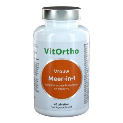 Vitortho meer in 1 vrouw 60tab  drogist