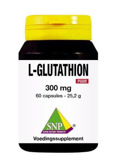 Snp l-glutathion 300 mg puur 60ca  drogist
