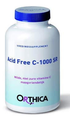 Orthica vitamine c 1000 sr acidfree 180tab  drogist