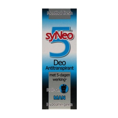 Foto van Syneo 5 deoroller 5 anti-transparant 50ml via drogist