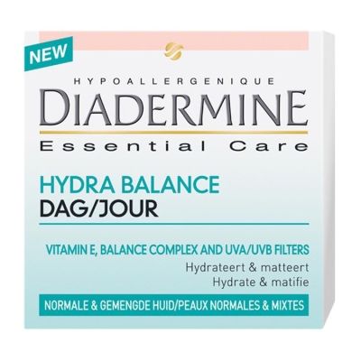 Foto van Diadermine dagcreme hydra balance 50ml via drogist