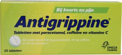 Foto van Antigrippine tabletten 20st via drogist