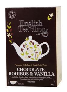 Foto van English tea shop rooibos chocolate & vanilla 20bui via drogist