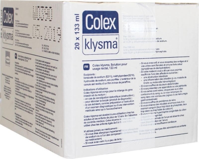 Colex klysma 133ml 20st  drogist