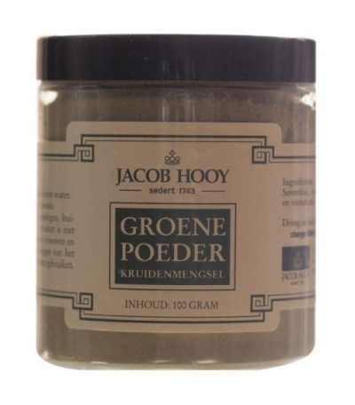 Jacob hooy groene poeder (geel zakje) 100g  drogist