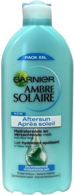 Foto van Garnier ambre solaire aftersun sensitive tube 200ml via drogist