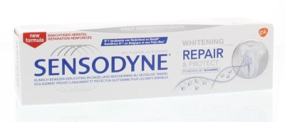 Foto van Sensodyne repair protect whitening tandpasta 75ml via drogist