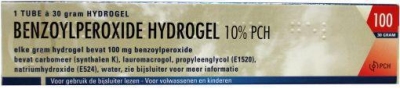 Drogist.nl benzoylperoxide 10% 100g  drogist