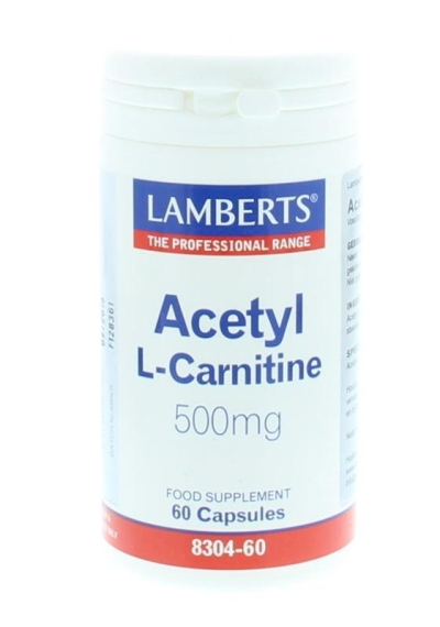 Lamberts acetyl l-carnitine 60cap  drogist