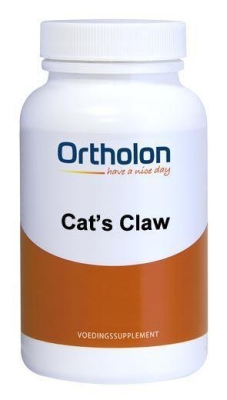 Foto van Ortholon cat's claw 500mg 90vc via drogist