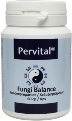 Foto van Pervital fungi balance 60cap via drogist