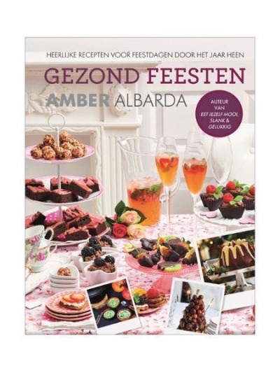 Foto van Terrasana gezond feesten amber albarda boek via drogist