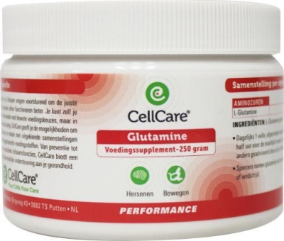 Cellcare glutamine 250g  drogist