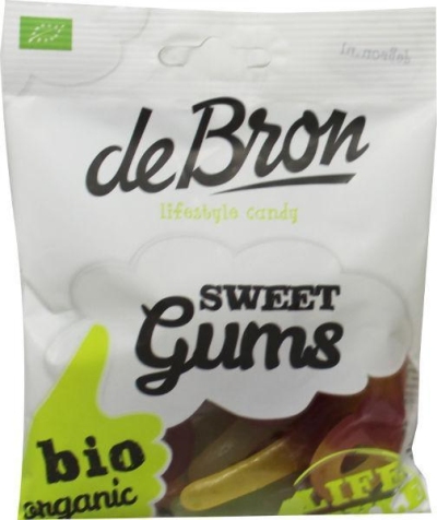 Foto van De bron sweet gums bio 75g via drogist