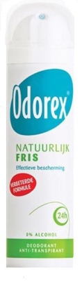 Foto van Odorex deospray natuurlijk fris 150ml via drogist