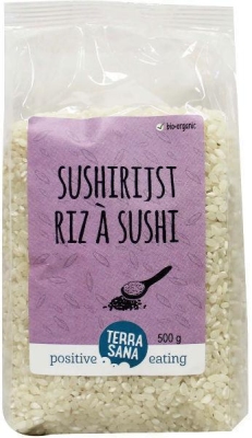Foto van Terrasana witte sushi rijst 500g via drogist