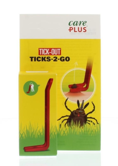 Foto van Care plus tick out ticks 2-go 1st via drogist