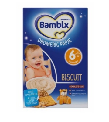 Bambix dromerig papje granen & biscuit 6/9m 250gr  drogist