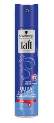 Taft hairspray ultra strong 250ml  drogist