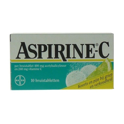 Foto van Aspirine c bruistabletten 10st via drogist