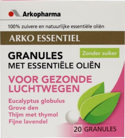 Foto van Arkopharma granules voor gezonde luchtwegen 20gr via drogist