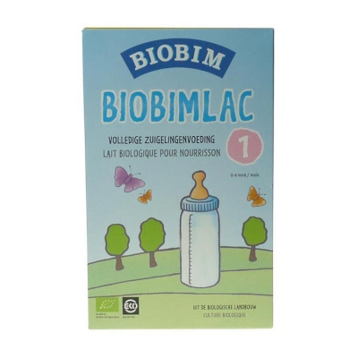 Biobim biologische zuigelingen voeding lac 1 450g  drogist
