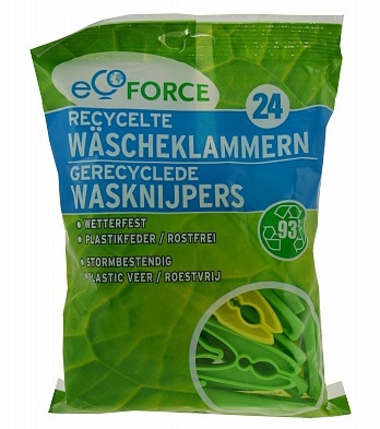 Ecoforce wasknijpers recycled 24st  drogist