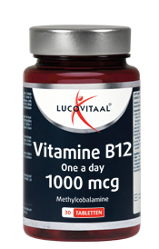 Foto van Lucovitaal vitamine b12 1000mcg 30tb via drogist