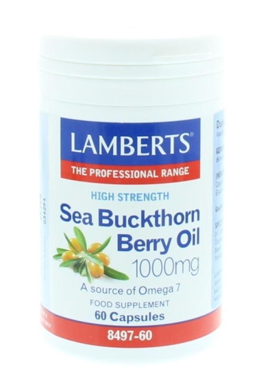 Lamberts duindoorn olie 1000 mg 60cap  drogist
