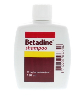 Foto van Betadine shampoo 120ml via drogist