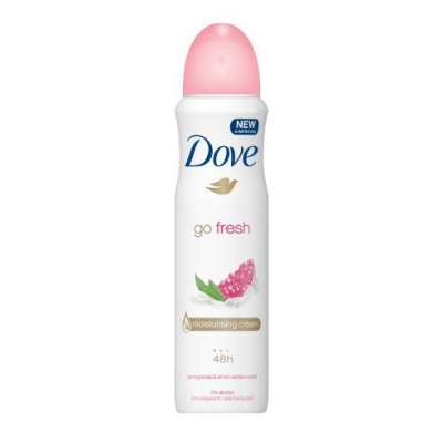 Foto van Dove deodorant spray go fresh pomegranate 150ml via drogist
