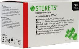 Sterets alcohol swabs 100st  drogist
