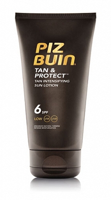 Piz buin zonnebrand lotion tan & protect spf6 150ml  drogist