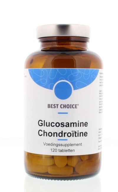 Foto van Best choice glucosamine / chondroitine 120tab via drogist