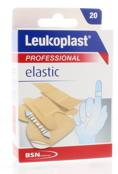 Foto van Leukoplast elastic assorti 20st via drogist
