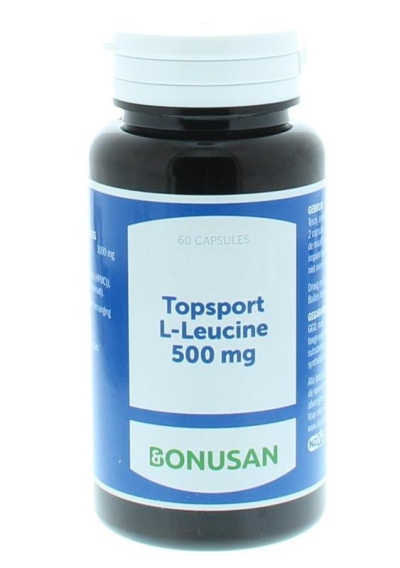 Bonusan topsport l-leucine 500 mg 60cap  drogist