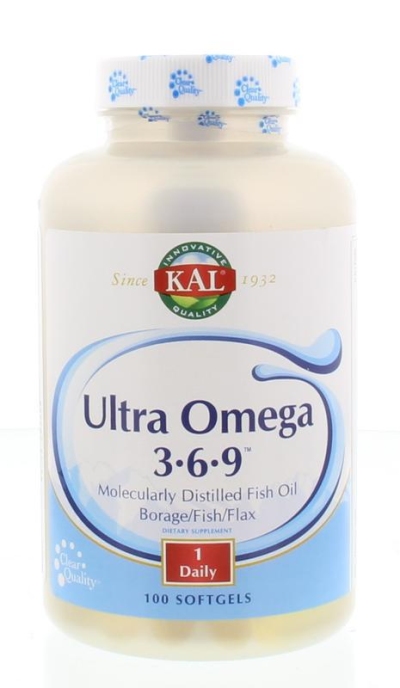 Kal ultra omega 3 6 9 100st  drogist