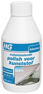 Hg vuilafstotende polish voor kunstof 250ml  drogist