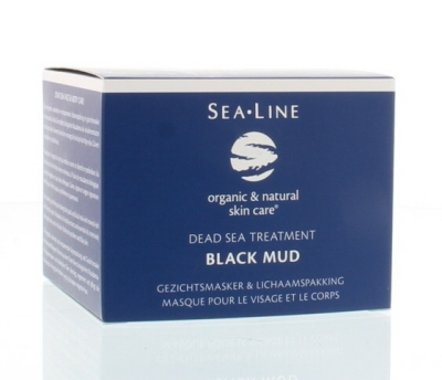 Sea line gezichtsmasker black mud treatment 225ml  drogist