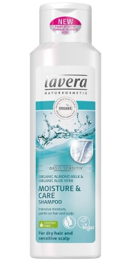 Foto van Lavera shampoo moisture & care 250ml via drogist