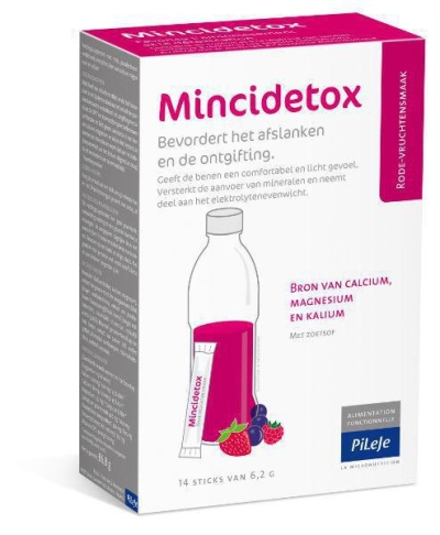 Pileje mincidetox sticks 14st  drogist