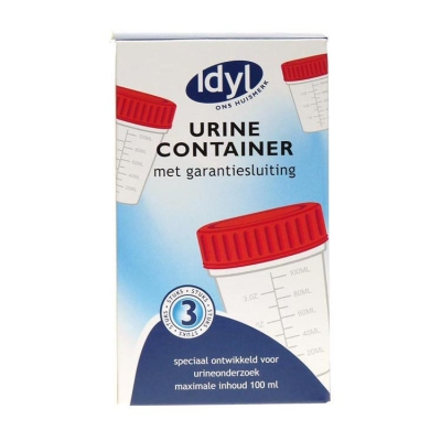 Idyl urinecontainer 3st  drogist