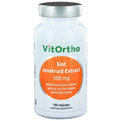 Vitortho sint janskruid extract 300 mg 100cap  drogist