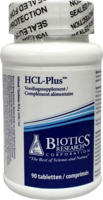 Foto van Biotics hcl plus 90 tabletten via drogist