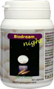 Foto van Biodream night 60cap via drogist